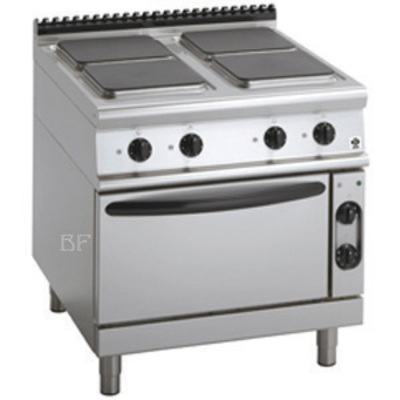 ../frankl24shop/Elektroherd 4 Platten mit Backofen 2.1 GN